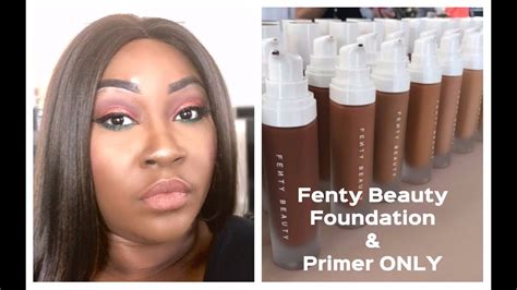 Fenty Beauty Foundation And Primer First Impression Wear Test Final