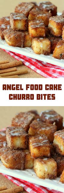 Angel Food Cake Churro Bites Delish Kitchen