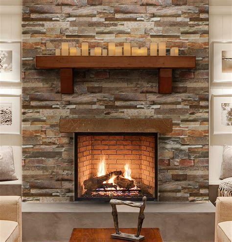 Ledger Stone Fireplace Surround Fireplace Guide By Linda