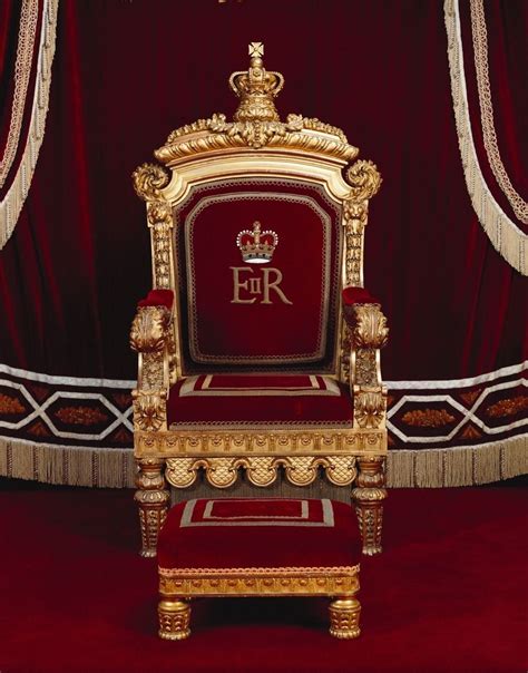 Buckingham Palace Throne Room Throne Chair The Royal Collection