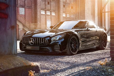 Hd Wallpaper Black Mercedes Benz Coupe Mercedes Amg Gt R Edo