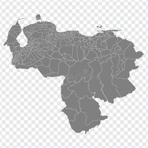 Venezuela Provinces Maps Stock Vector Illustration Of American 32788263