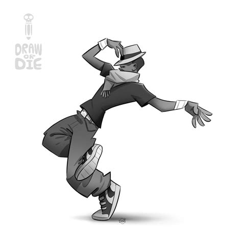 Illustration Of A Hip Hop Dancer Hip Hop Illustration Dancer Drawing