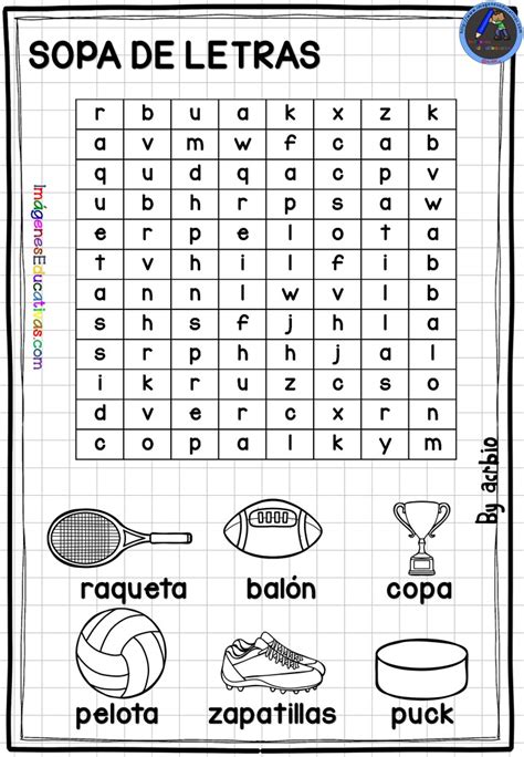 Sopa De Letras Imagenes Educativas