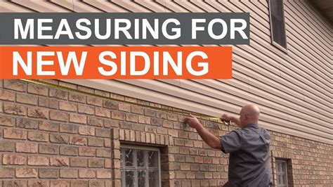 Pros Who Know Measuring A Home For New Siding Youtube