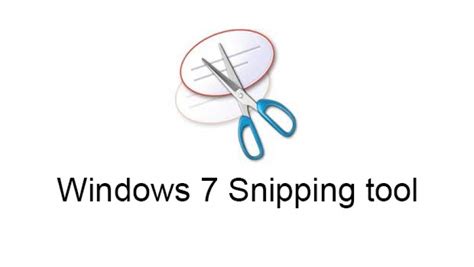 In windows vista and windows 7, the snipping tool can be used to take screenshot of either a small portion of a window or the whole screen. What Is The Snipping Tool In Windows 7