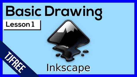 Inkscape Lesson 1 Interface And Basic Drawing YouTube