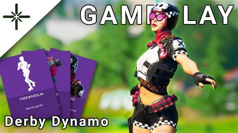 Derby Dynamo Fortnite Skin Gameplay New Challenge Pack With
