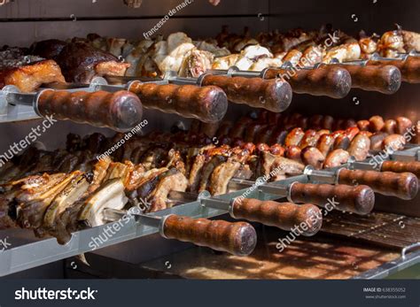 Brazilian Spit Grilled Meat Stock Photo Shutterstock