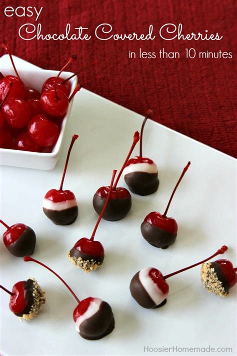Easy Chocolate Covered Cherries Recipe Hoosier Homemade