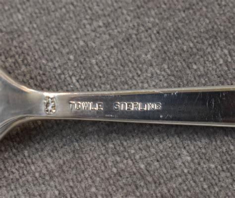 1939 Towle Old Lace Sterling Silver Tea Spoon