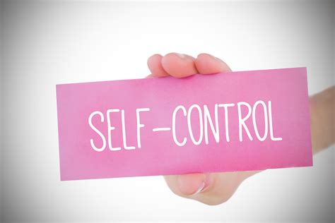 The Immense Power Of Self Control Dynamite News