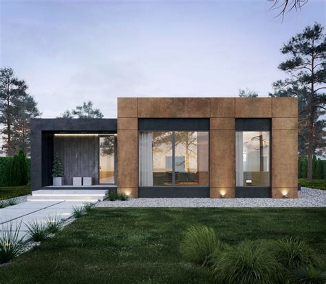 Contemporary Single Story Residence Located In Dnipro Ukraine