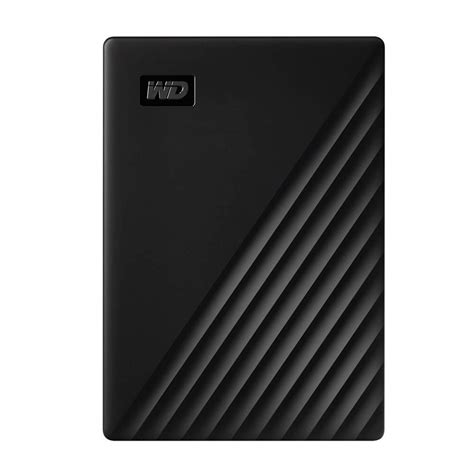 Western Digital 4tb My Passport Portable External Hard Drive Black