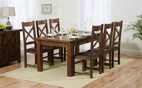 The seats are the perfect size. 20 Collection of Dark Solid Wood Dining Tables | Dining ...