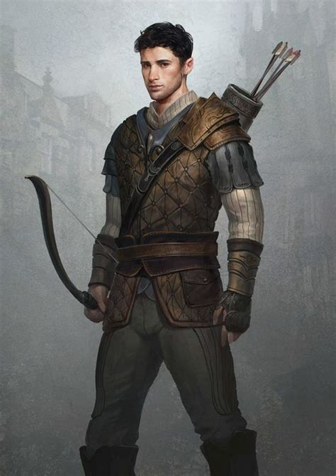 Archer Male Character Portraits Character Inspiration Fantasy