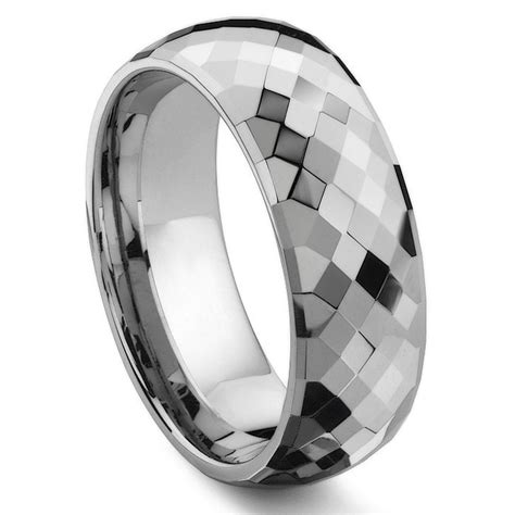 Check out our titanium wedding band selection for the very best in unique or custom, handmade pieces from our wedding bands shops. MERCURY Tungsten Carbide Wedding Band Ring