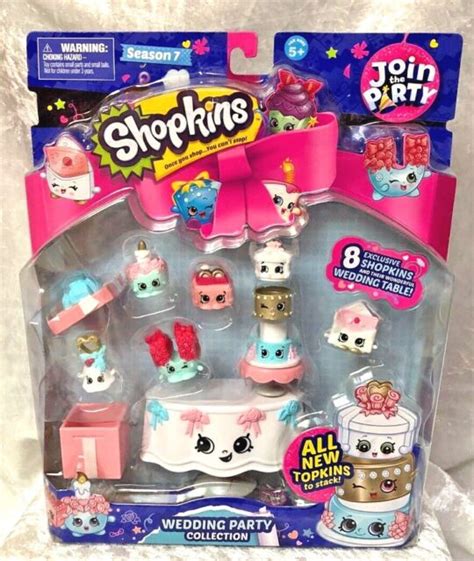 New Shopkins Season 7 Wedding Party Collection Join The Party 8 Wedding