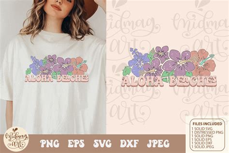 Aloha Beaches Svg Png Sublimation Graphic By Midmagart Creative Fabrica
