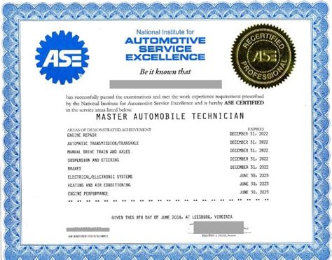 How To Become Ase Certified Mechanic 5 Easy Steps