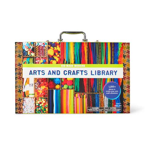 Kid Made Modern Arts And Craft Essentials Supply Library