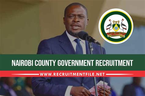 Nairobi County Government Recruitment 2023 Application Portal