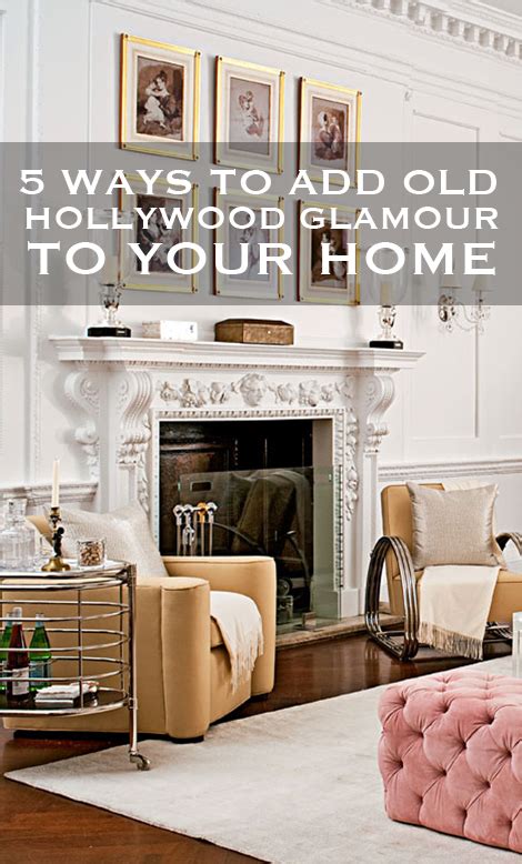 5 Ways To Add Old Hollywood Glamour To Your Home Glamourous Bedroom