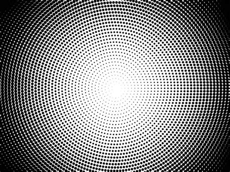 Radial Halftone Pattern Texture Vector Background Stock Vector Image By