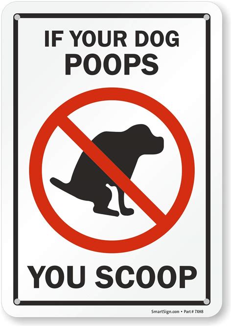 Pick Up Your Dogs Poop Sign Ubicaciondepersonascdmxgobmx