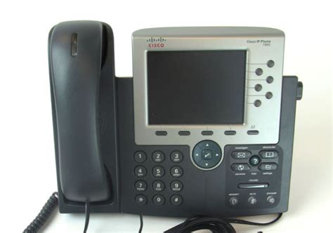 Cisco Cp 7965g Unified Ip Phone7965g Color Gigabit Voip Phone W Handset