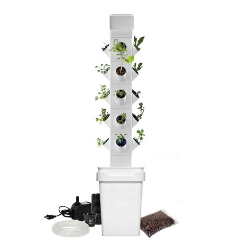 Exo Vertical Hydroponic Garden Tower System Indoors And Out 11 500