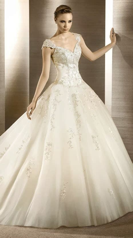 Link Camp Cinderella Ball Gown Wedding Dress Collection 2014 35
