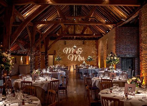 The Best Barn Wedding Venues In Surrey The Barn At Bury Court Chwv