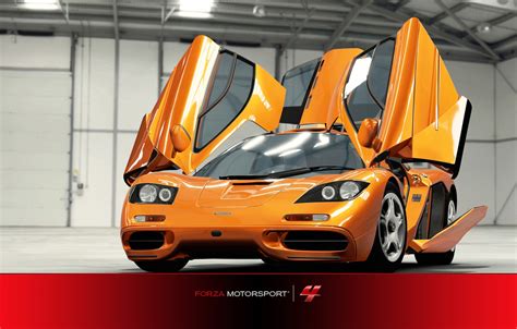 Wallpaper Line Garage Red McLaren F Modernization Forza Motorsport Images For Desktop