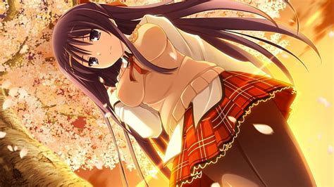 Online Crop HD Wallpaper Manga Anime Girls Big Boobs Wallpaper Flare