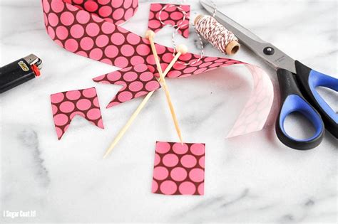 $1 each per additional stem Simple Cake Topper {Tutorial Tuesday} - I Sugar Coat It