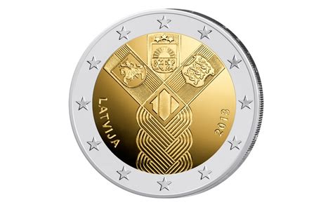 Latvia 2 Euro 2018 Coincard Baltic Independence Eurocoinhouse