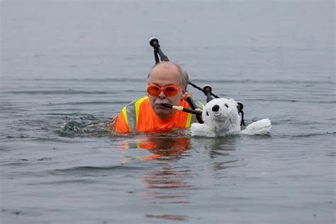 Vancouver Celebrates 100 Years Of The Polar Bear Swim Cbc News