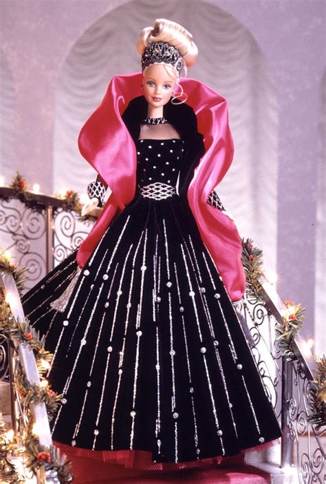 20200 1998 Happy Holidays Barbie Doll Peddlar