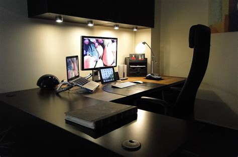 impressive home office workstation setups