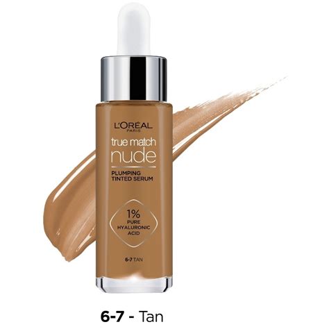 True Match Nude Plumping Tinted Serum Tan Nicehair