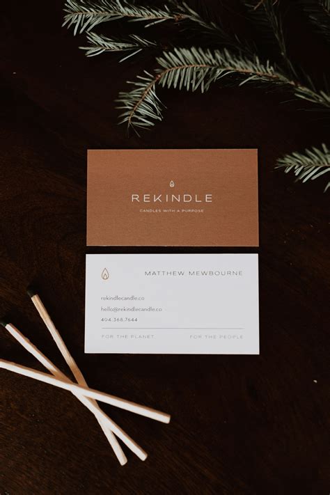 Branding Rekindle Candle Co — Candle Business