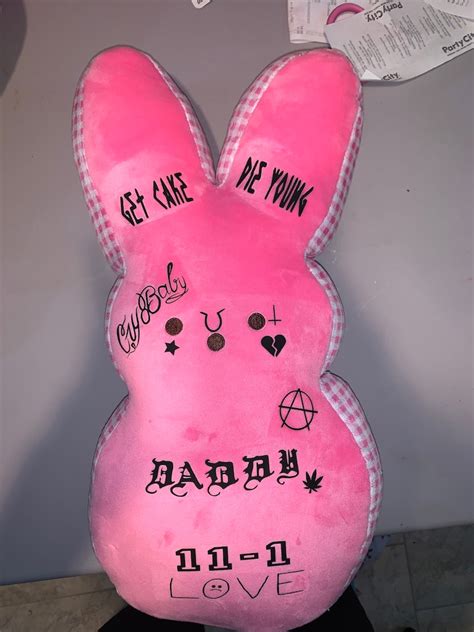 Lil Peep Tatted Peep Peep Plush Peep Plushie Lil Peep Etsy