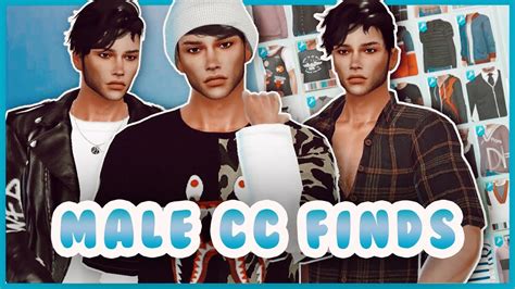 Male Cc Finds💎skinhairclothesshoesthe Sims 4 Mods Cc Folder ⬇