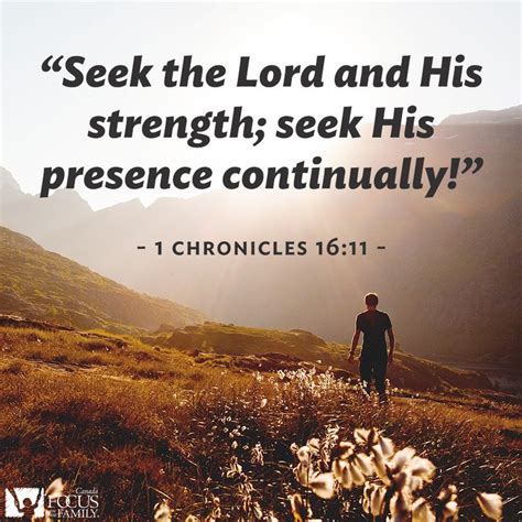 Seek The Lord And His Strength Seek His Presence Continually 1
