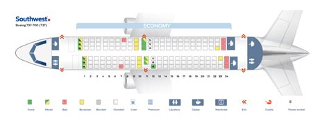 37 Seating Chart Southwest Airlines