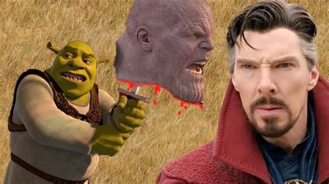 Shrek Killed Thanos Youtube