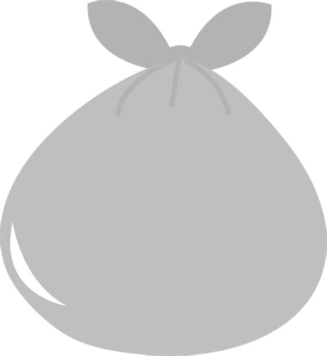 Garbage Bag Grayscale Clipart Free Download Transparent Png Creazilla