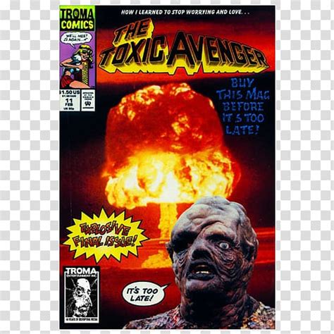 The Toxic Avenger Troma Entertainment Film Comic Book Comics Toxic Avenger Transparent
