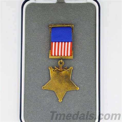 Cased Us Usa Badge Order Medal Of Honor Moh 18621912 Navy Version C